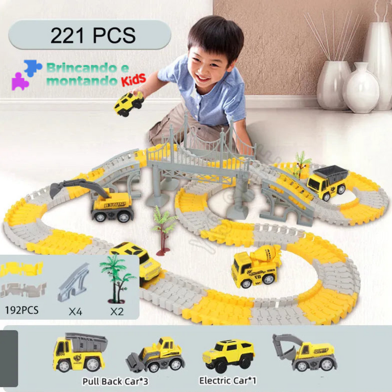 🎢Children's sliding track toy car.🎢