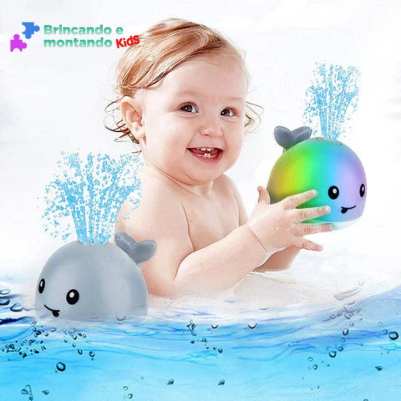 🐳Baleia Bebê , ideal para a hora do banho do seu bebê na banheira e para a diversão na piscina🐳
