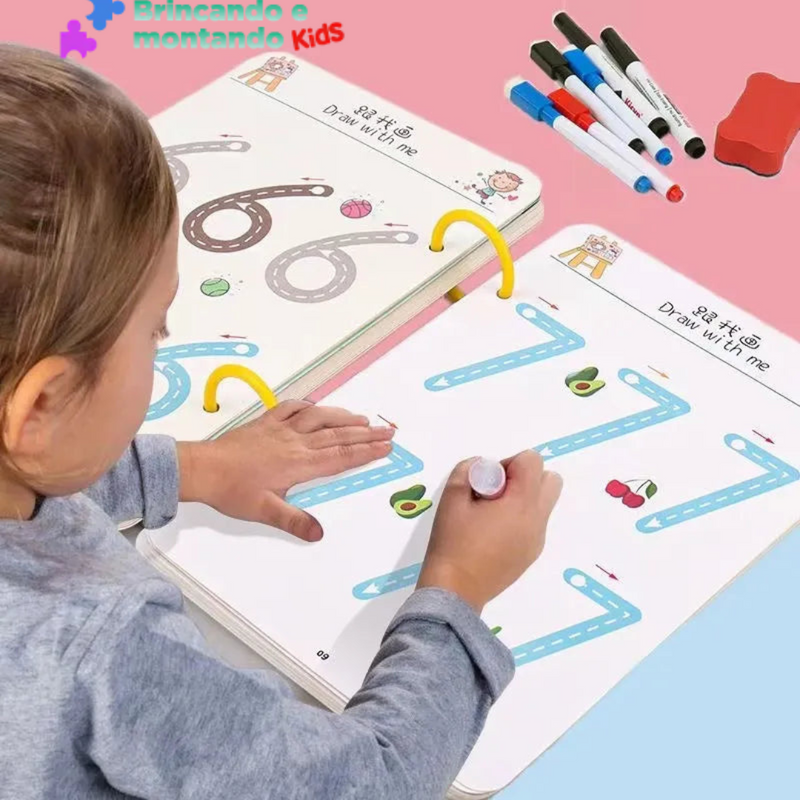 🧠📖Toy and training notebook for children. It is ideal for training motor coordination and concentration in children📖🧠.