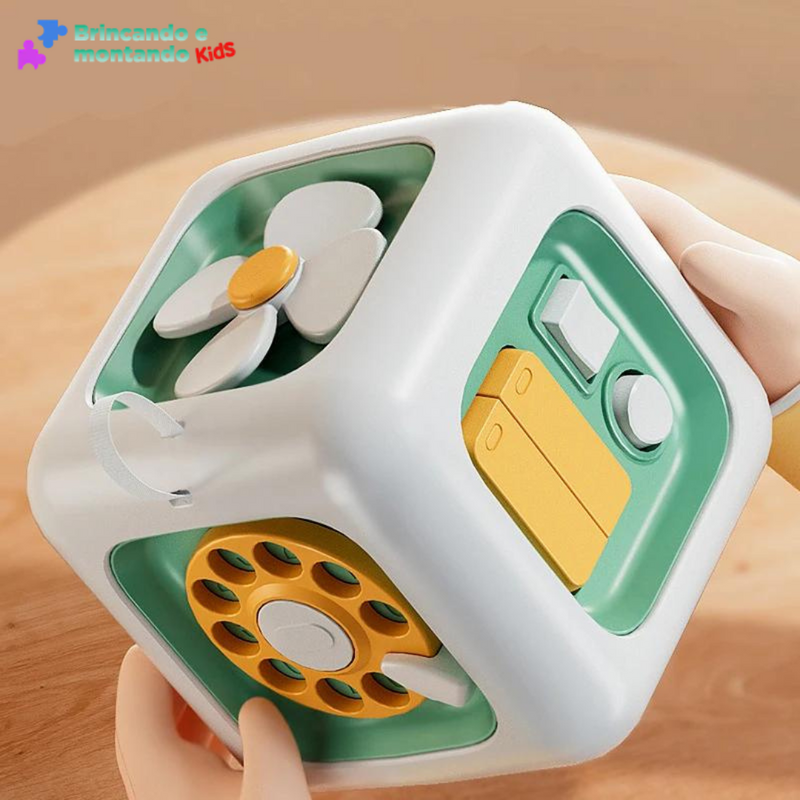 🎰Sensory Educational Toy, Montessori 6 in 1. Stimulates the practice of motor skills. Educational toy for Girls and Boys.🎰