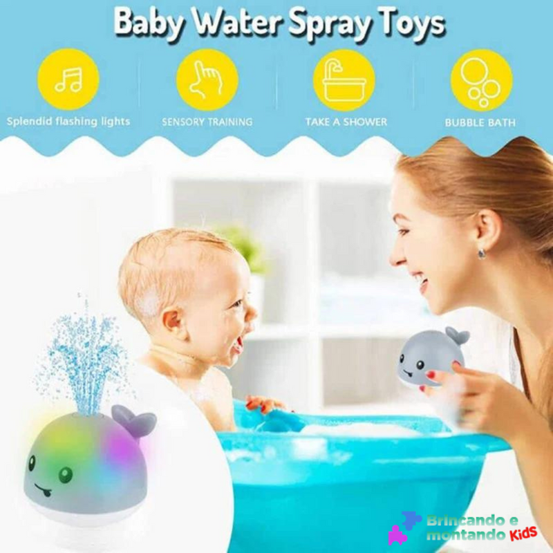 🐳Baleia Bebê , ideal para a hora do banho do seu bebê na banheira e para a diversão na piscina🐳