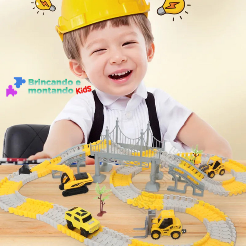 🎢Children's sliding track toy car.🎢