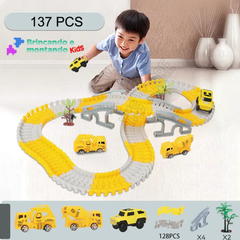 🎢Children's sliding track toy car.🎢