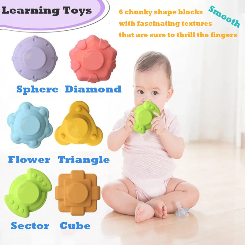 🧮Sensory development learning with Educational toys Colorful Blocks.🧮