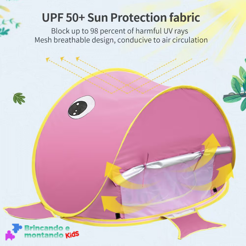 ⛺💦Beach hut for babies, UV sun protection.💦⛺