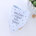 Infant triangle water towel